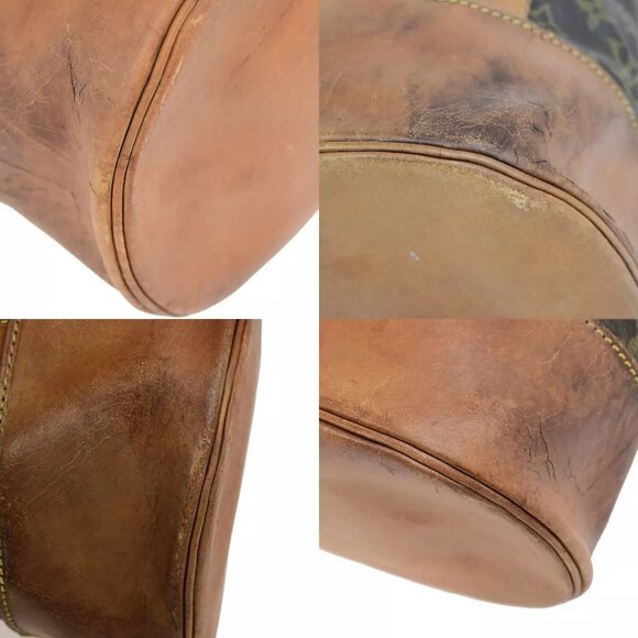 Auth LOUIS VUITTON LV Randonnee GM Shoulder Bag Monogram Leather Brown - Picture 7 of 16